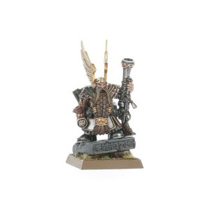 Dwarf Thane with Handgun on Oathstone