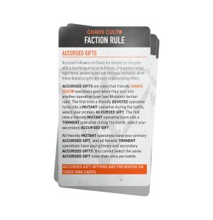 Kill Team: Chaos Cult – Datacards