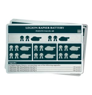 Legiones Astartes Formation and Datasheet Cards