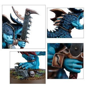 Saurus Scar-Veteran on Carnosaur