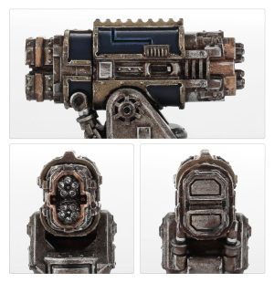 Adeptus Titanicus Warlord Battle Titan Paired Vulcan Mega-bolters