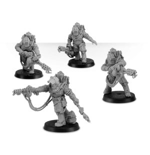 Solar Auxilia Flamer Section