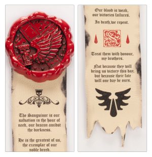 Starforged: Death Company Purity Seal