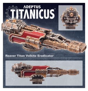 Adeptus Titanicus Reaver Titan Volkite Eradicator