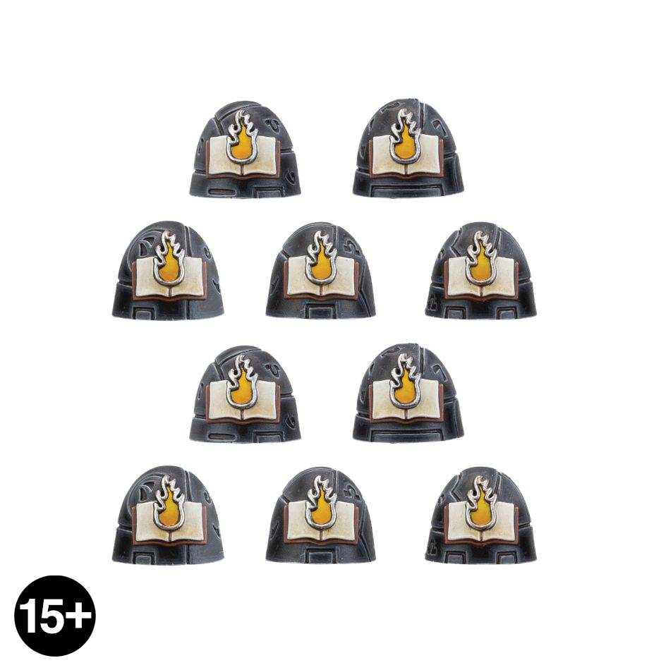 Word Bearers MkVI Shoulder Pads