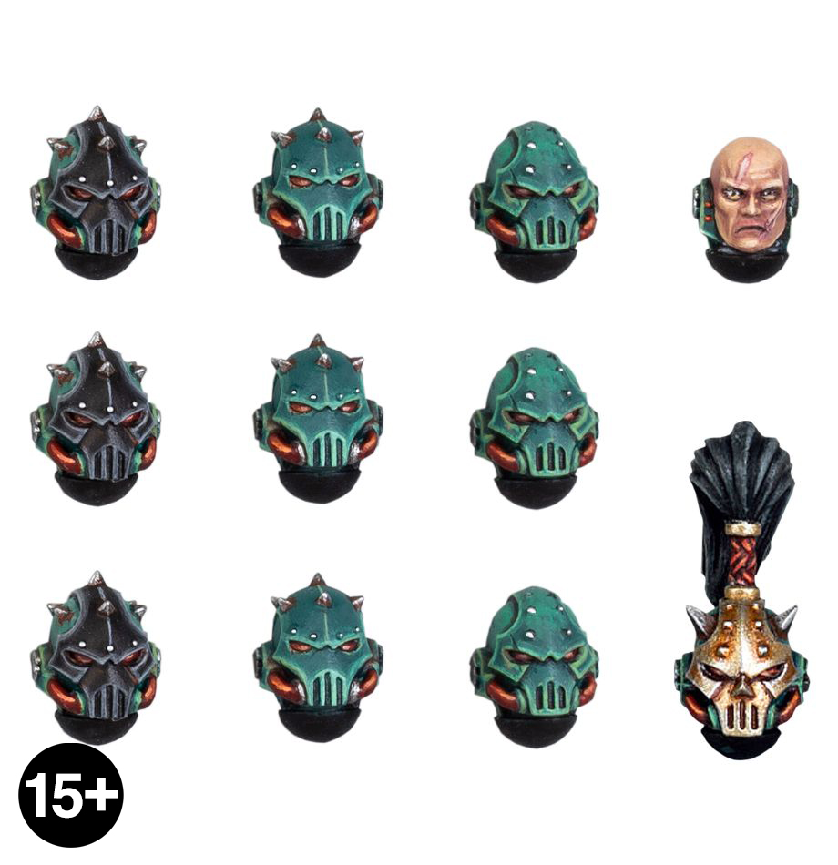 Sons of Horus MKVI Heads